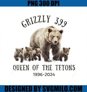 Grizzly 399 Queen Of The Tetons National Park Bear PNG