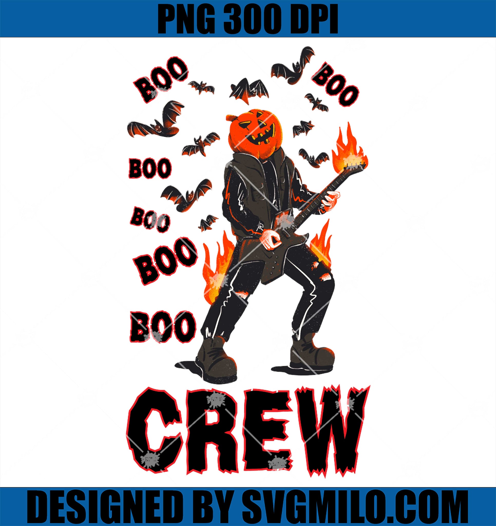 Groovy Boo Boo Crew Nurse PNG, Ghost Halloween Guitar PNG