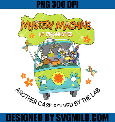 Groovy Mystery Machine Of Diagnostics Lab PNG, Tech Lab Week 2025 PNG