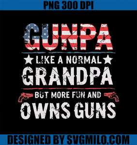 Gunpa Like A Normal Grandpa But More Fun And Owns Guns PNG