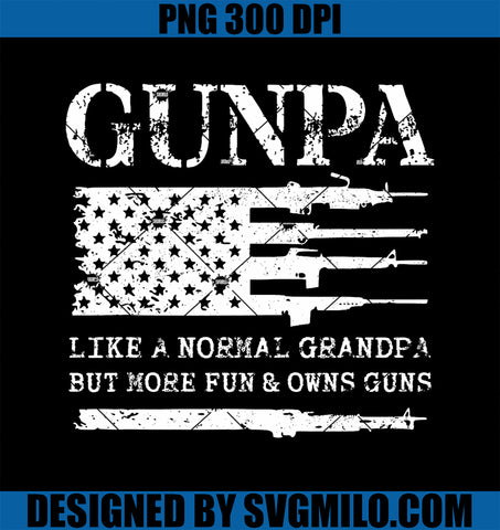 Gunpa Like A Normal Grandpa But More Fun And Owns Guns PNG