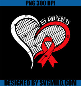 HIV AIDS Awareness Warrior Support Red Ribbon Disability PNG