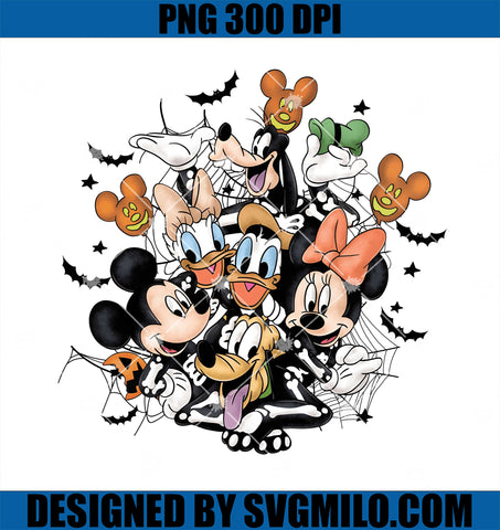 Halloween Disney PNG, Mickey Halloween PNG, Mickey and Friends Halloween PNG