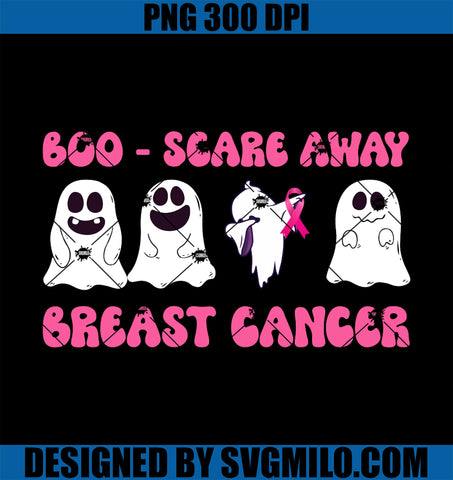 Halloween Fight Breast Cancer PNG, Pink Ribbon PNG, Halloween Breast Cancer PNG