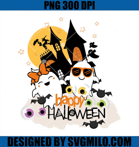 Halloween PNG, Groovy Hey Boo Cute Witch PNG