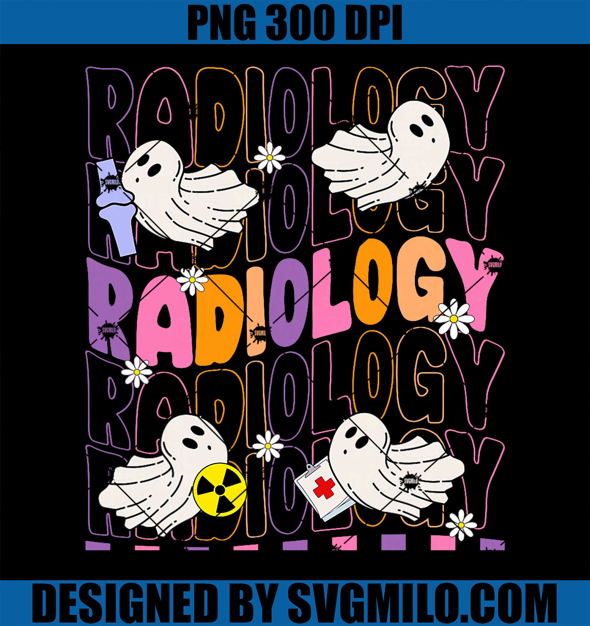 Halloween Radiology PNG, Fall Autumn Tech X-ray Technologist PNG