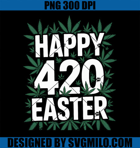 Happy 420 Easter PNG, Cannabis Weed Marijuana PNG