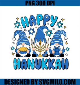 Happy Hanukkah Gnomes Chanukah Jewish Holiday PNG