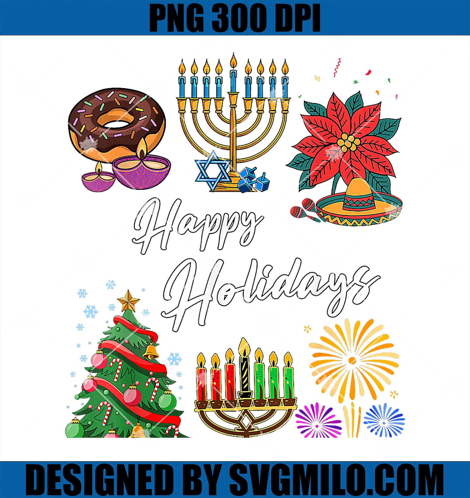 HappyHolidaysHanukkahFelizNavi