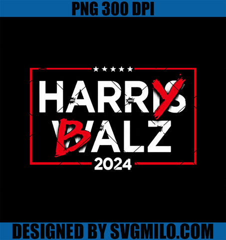 Harry Balz 2024 PNG, Harris Walz Funny PNG