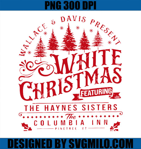 Haynes Sisters 1954 Merchandise X-Mas White Christmas Movie PNG