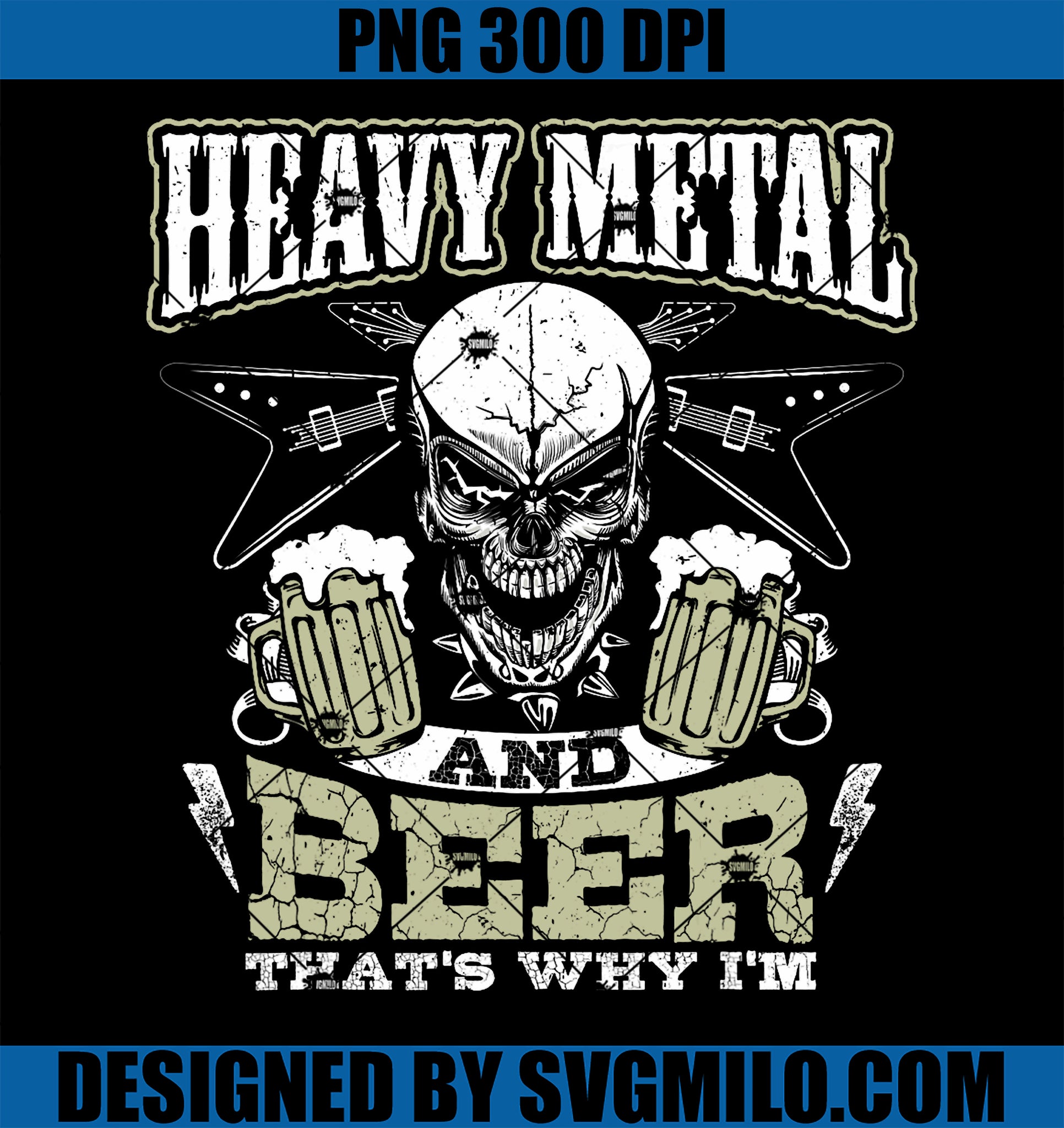 Heavy Metal And Beer PNG