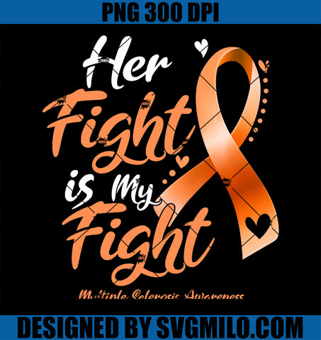 Her Fight My Fight PNG, MS Multiple Sclerosis Awareness PNG