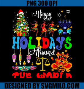 Holidays Around World Xmas Hanukkah Kwanzaa Diwali New Year PNG