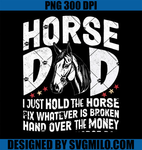 Horse Dad PNG, Funny Equestrian Riding Horseback Rider Dad PNG