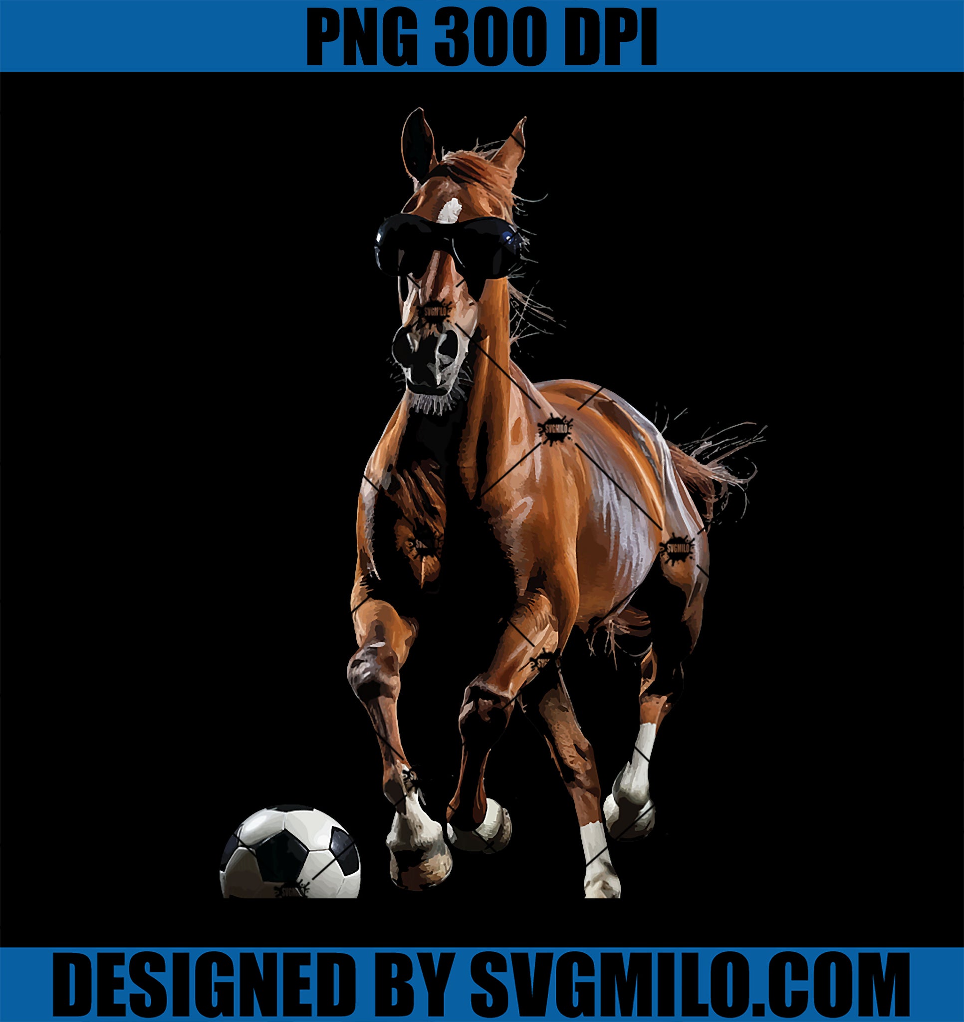 Horse PNG, Soccer Football PNG