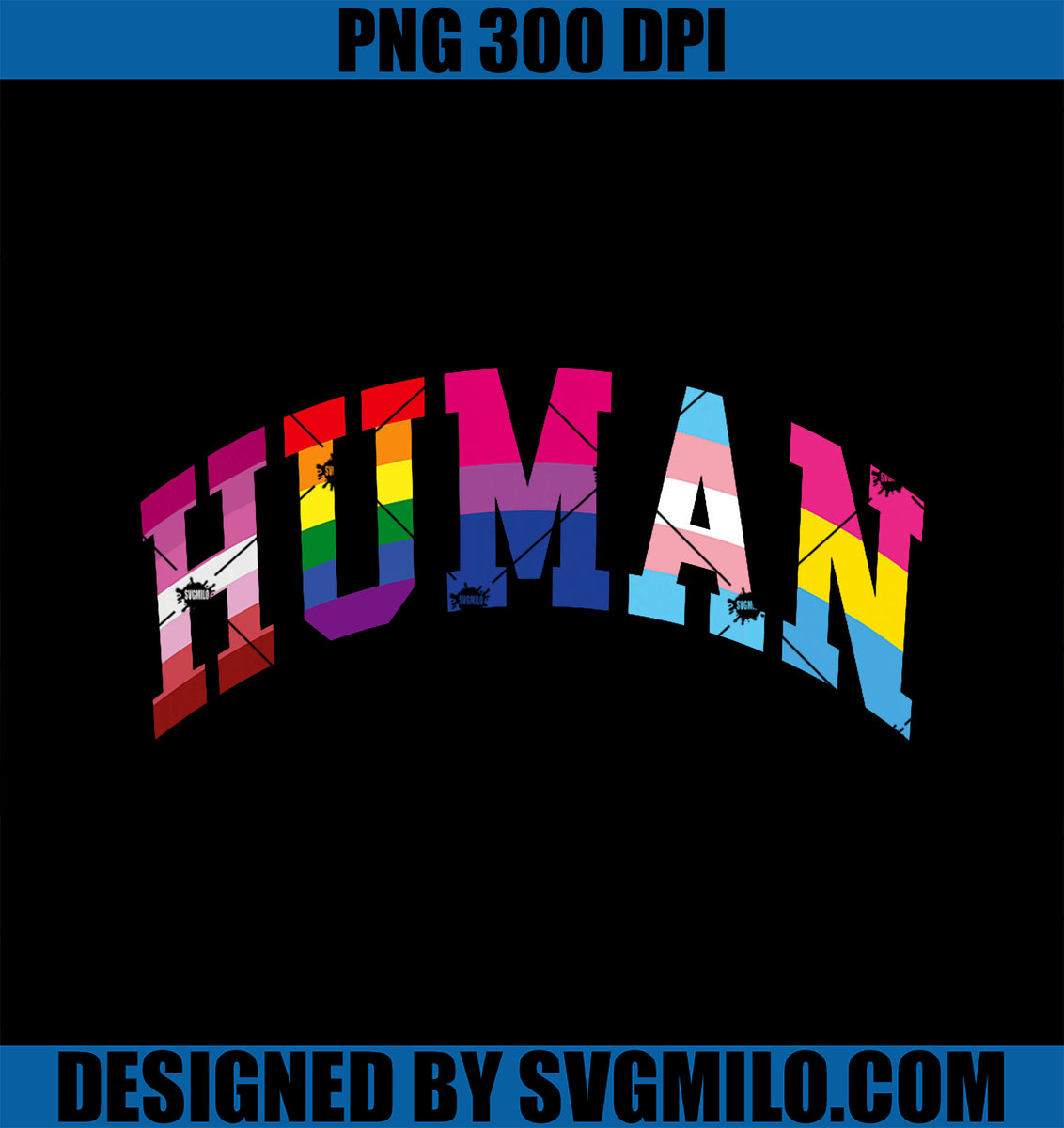 HumanPrideMonthLGBTPNG_GayRainbowEqualityTransRightsPNGcopy_1200x1200 ...