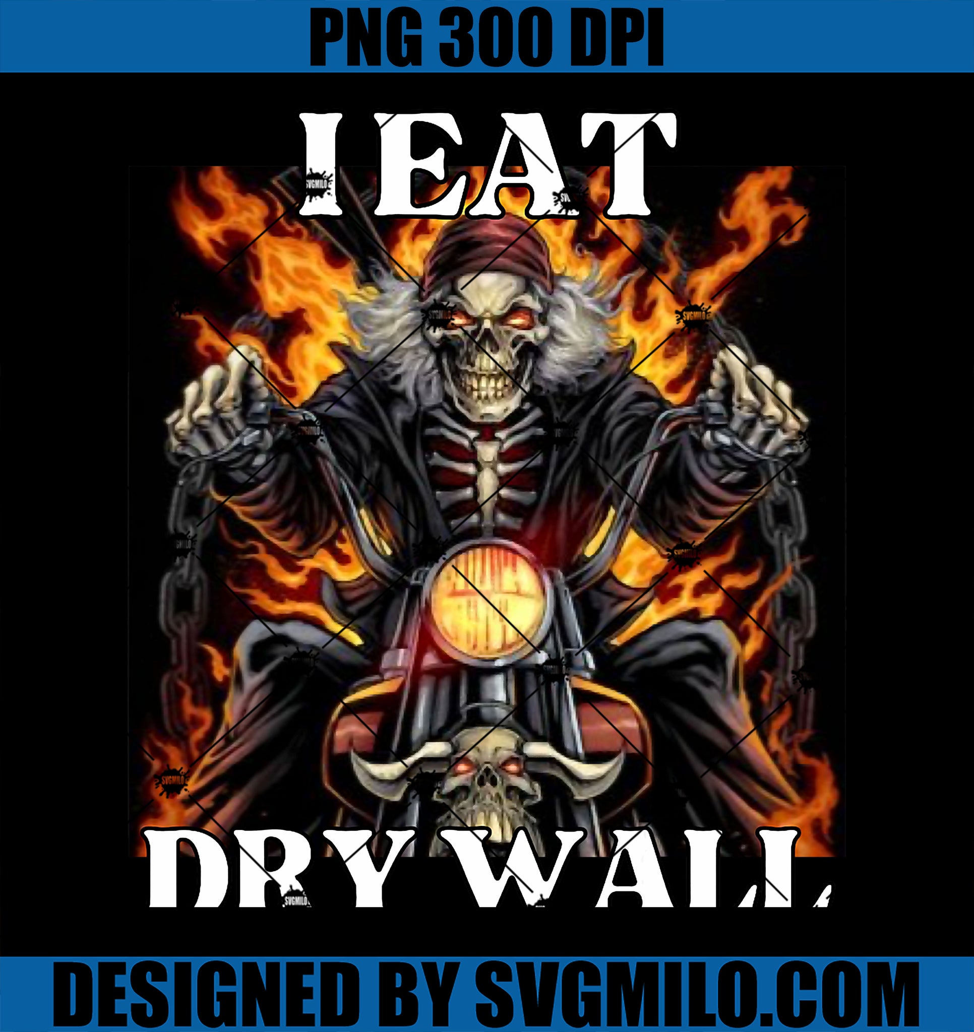I Eat Drywall PNG, Funny Cringe Hard Skeleton Meme PNG