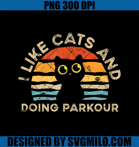 I Like Cats And PNG, Doing Parkour PNG