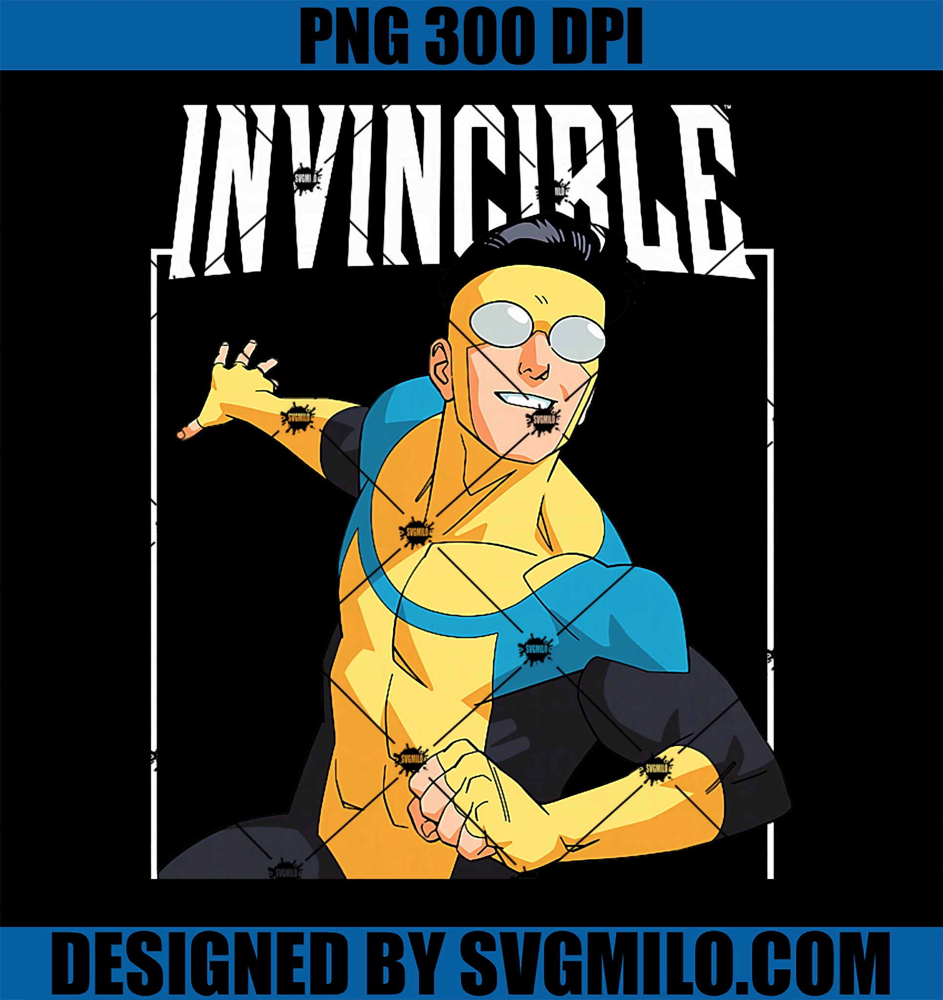 Invincible Character Vector INVINCIBLE PNG, CHARACTER LOGO PNG