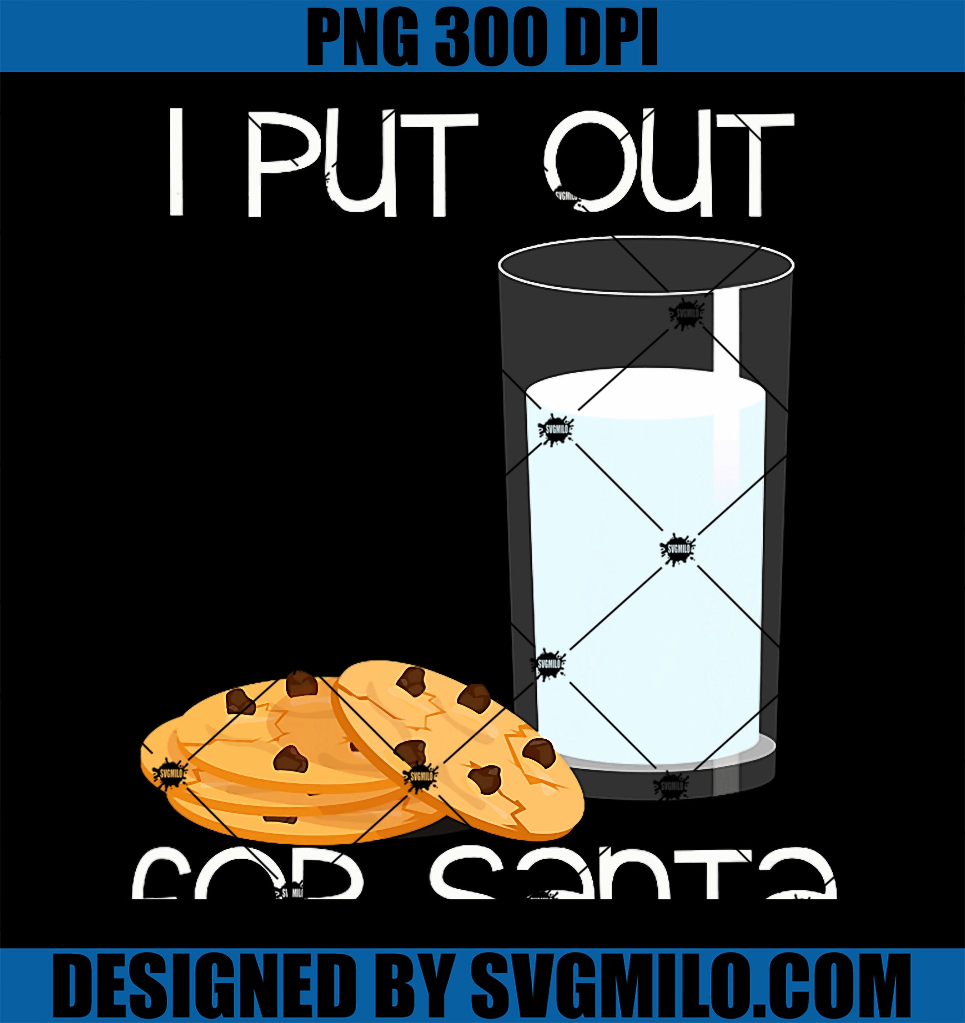 I Put Out For Santa PNG, Funny Christmas Pun PNG