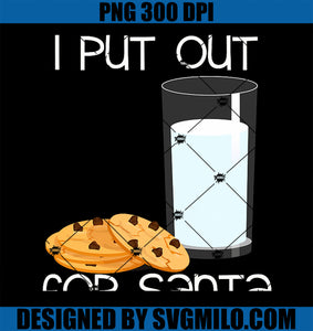 I Put Out For Santa PNG, Funny Christmas Pun PNG