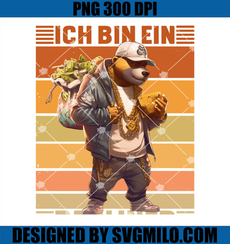 I_m a rich bear! I am a Berliner PNG