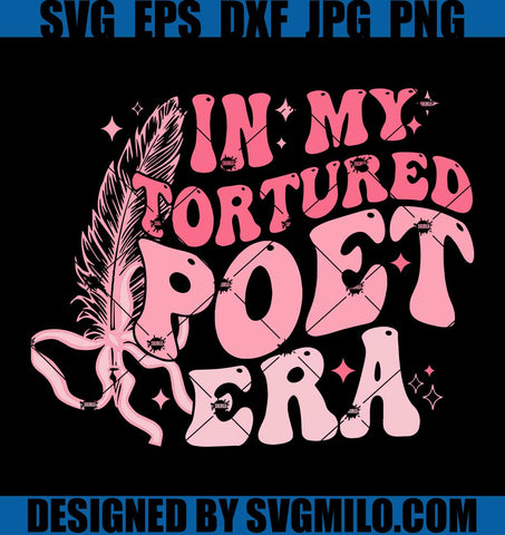 In My Tortured Poets Era SVG, Tortured Poets Department SVG