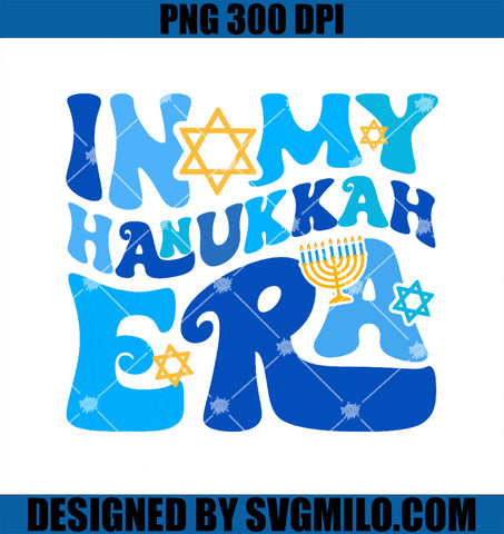 In My Hanukkah Era Chanukah Jewish PNG