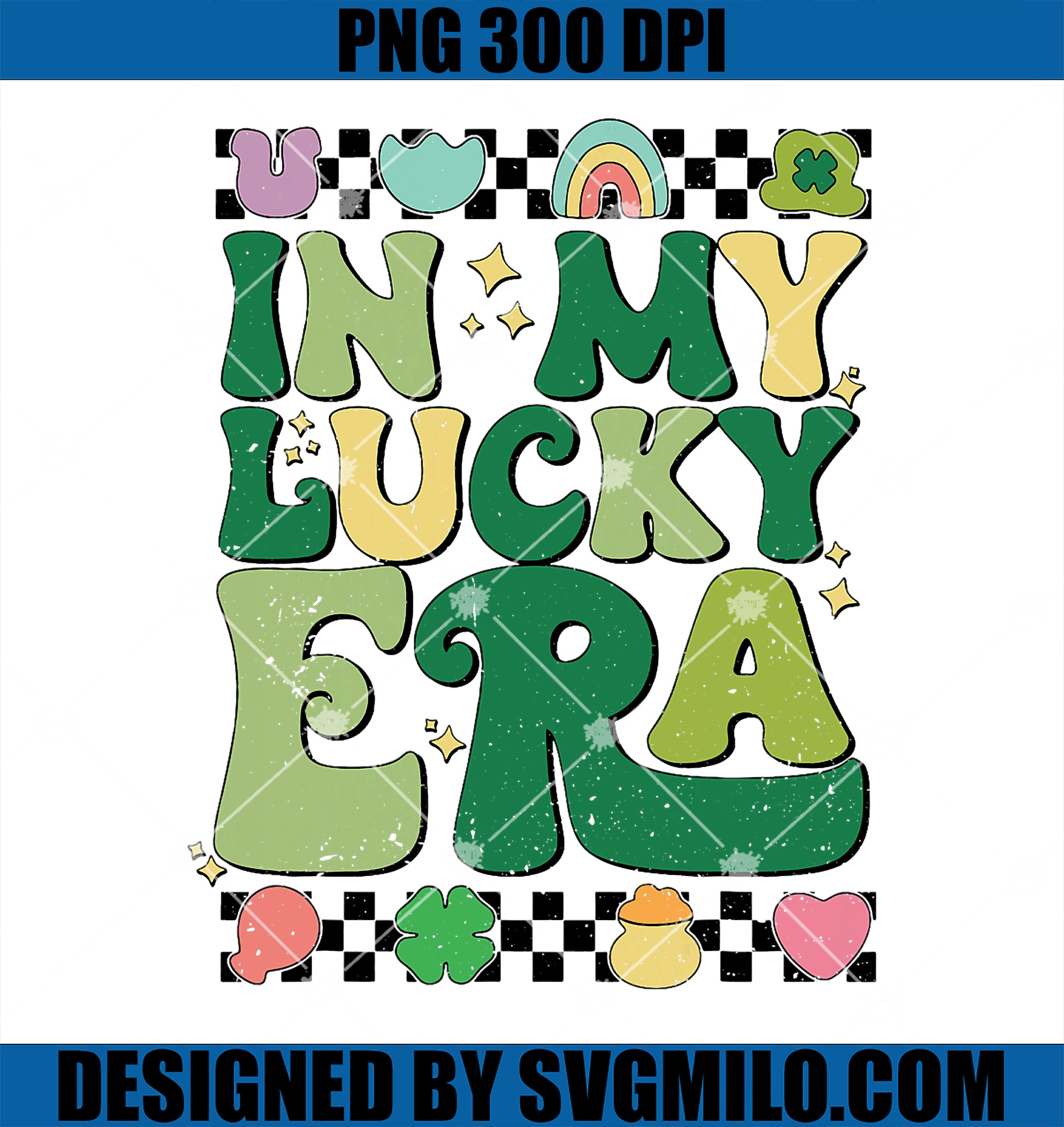 In My Lucky Era PNG, Lucky Charm PNG