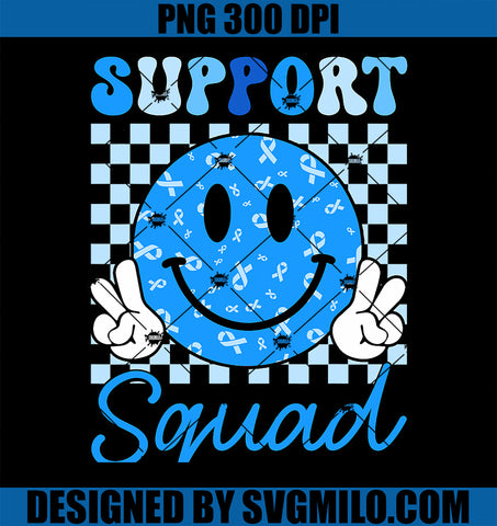 In November We Wear Blue Diabetes Awareness Support Squad PNG
