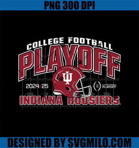 Indiana Hoosiers College Football Playoff CFP 2024-2025 PNG