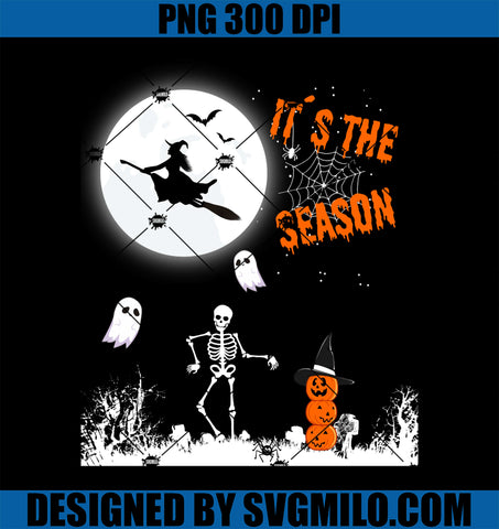 It´s the Season PNG, Halloween Vibes PNG, Witch Halloween PNG