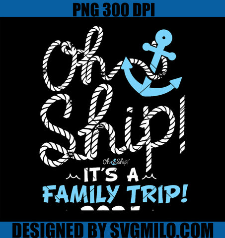It's a Family Trip 2025 PNG, Group Matching Family 2025 Cruise PNG