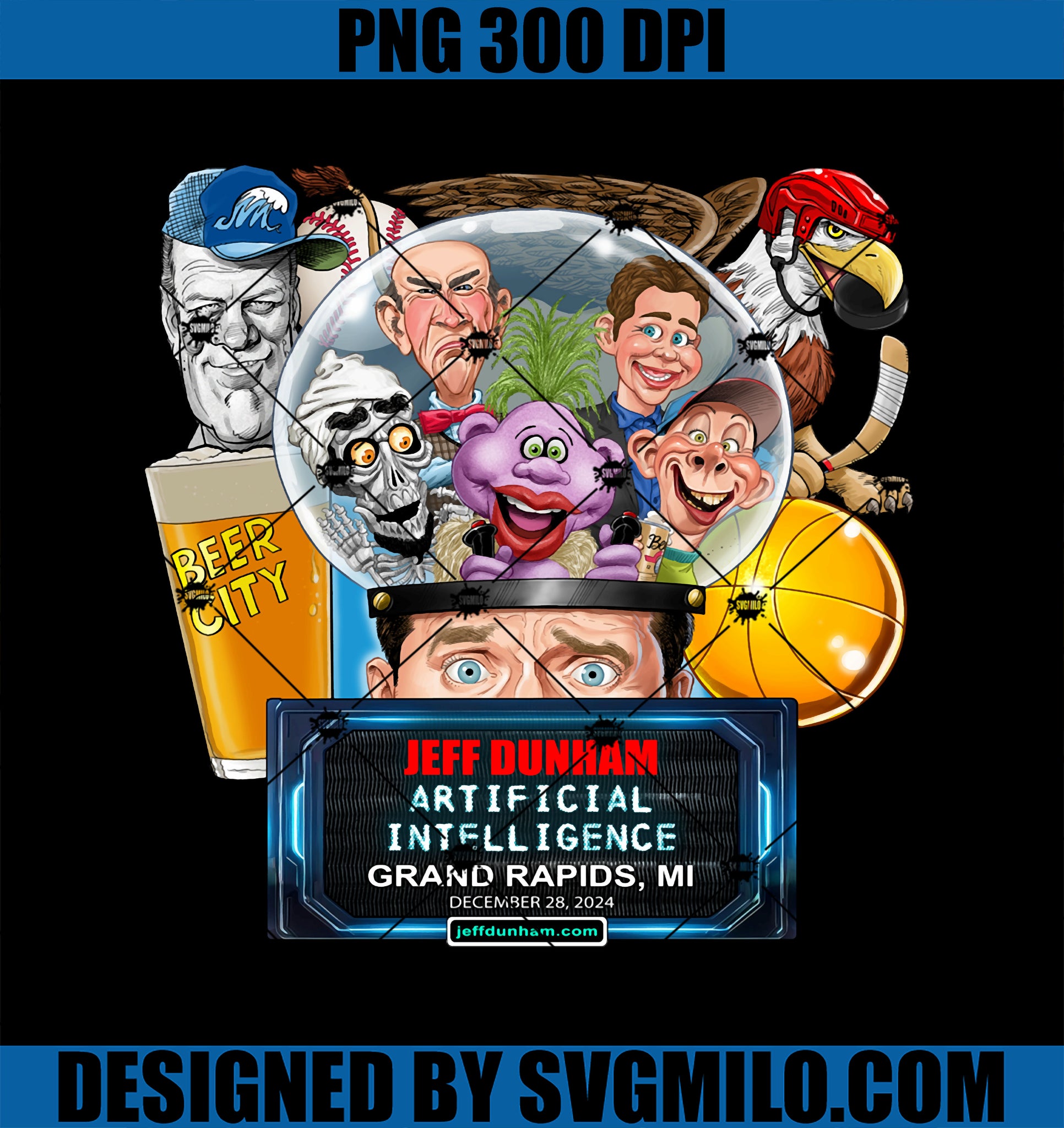 Jeff Dunham Grand Rapids PNG, MI PNG