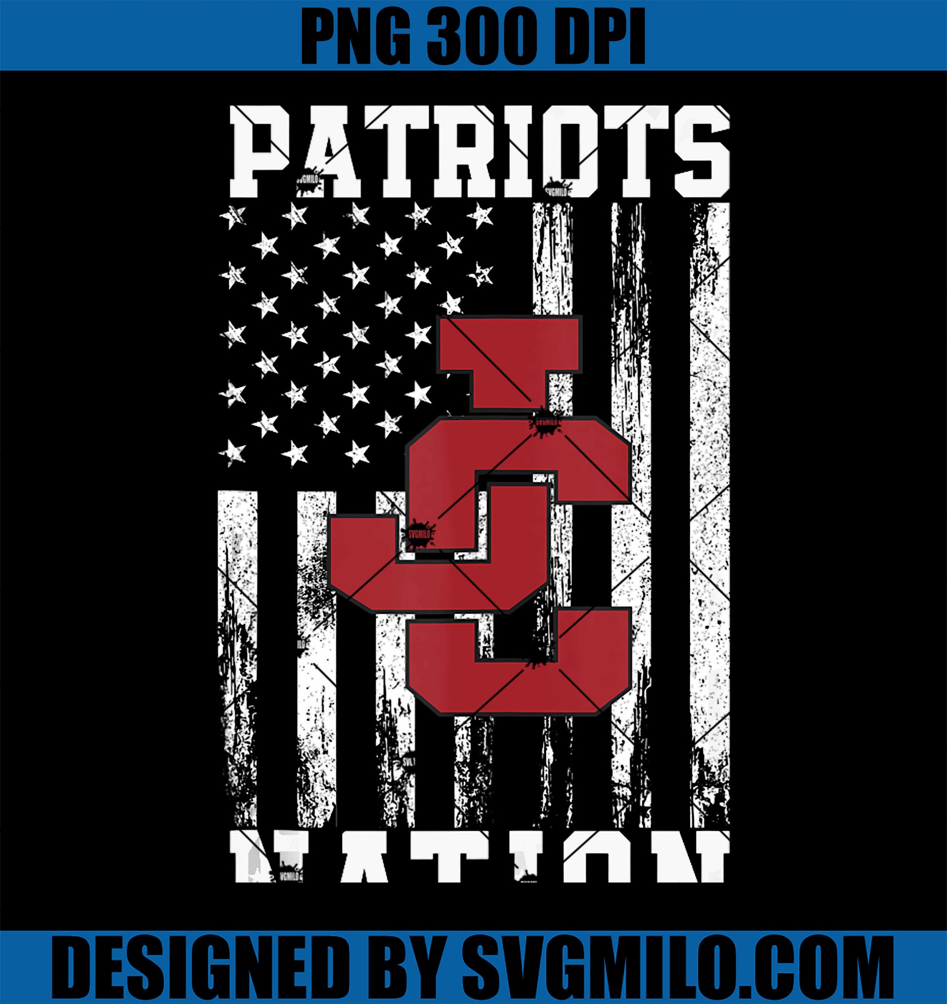 Jefferson County Patriots Logo Nation PNG