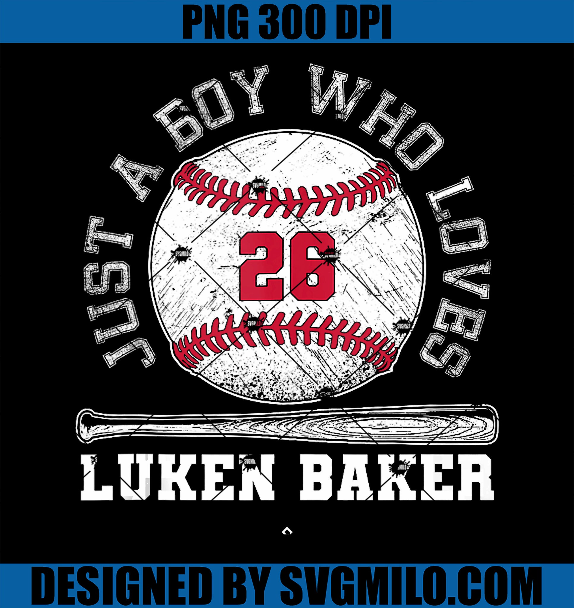 Just A Boy Who Loves Luken Baker St Louis Baseball PNG