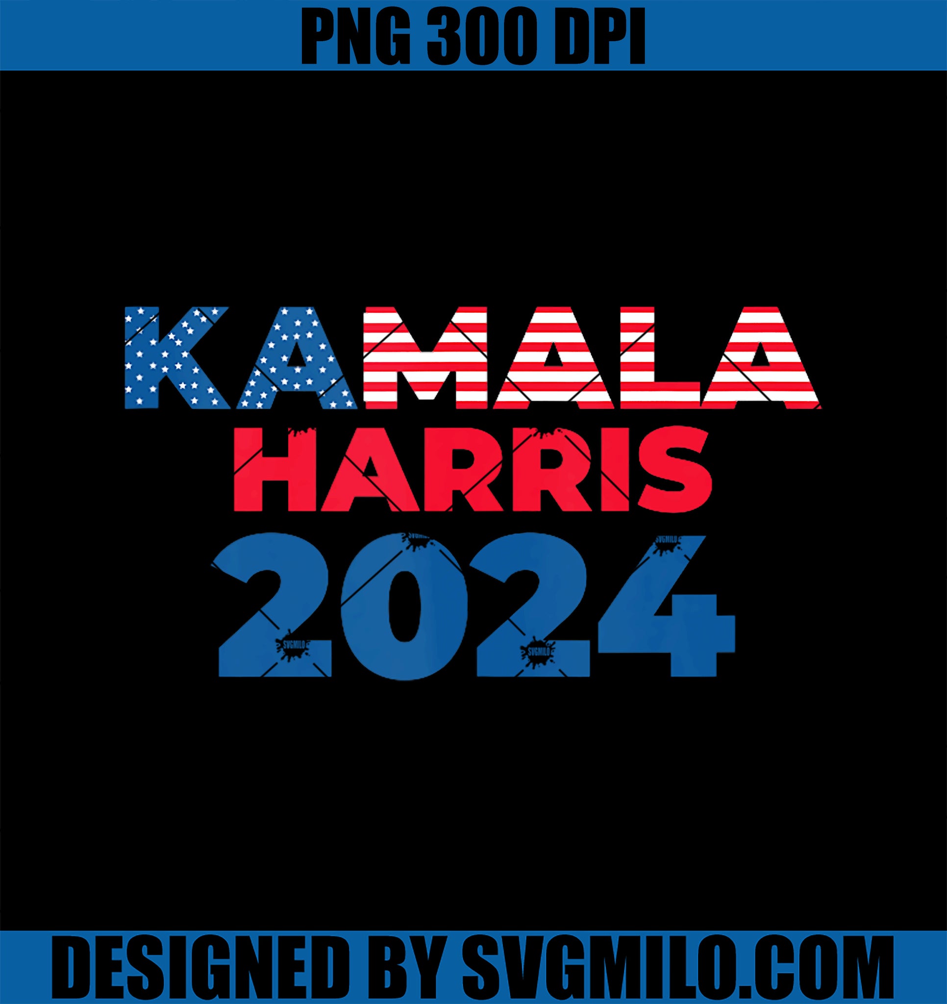 Kamala Harris 2024 Kamala for President PNG