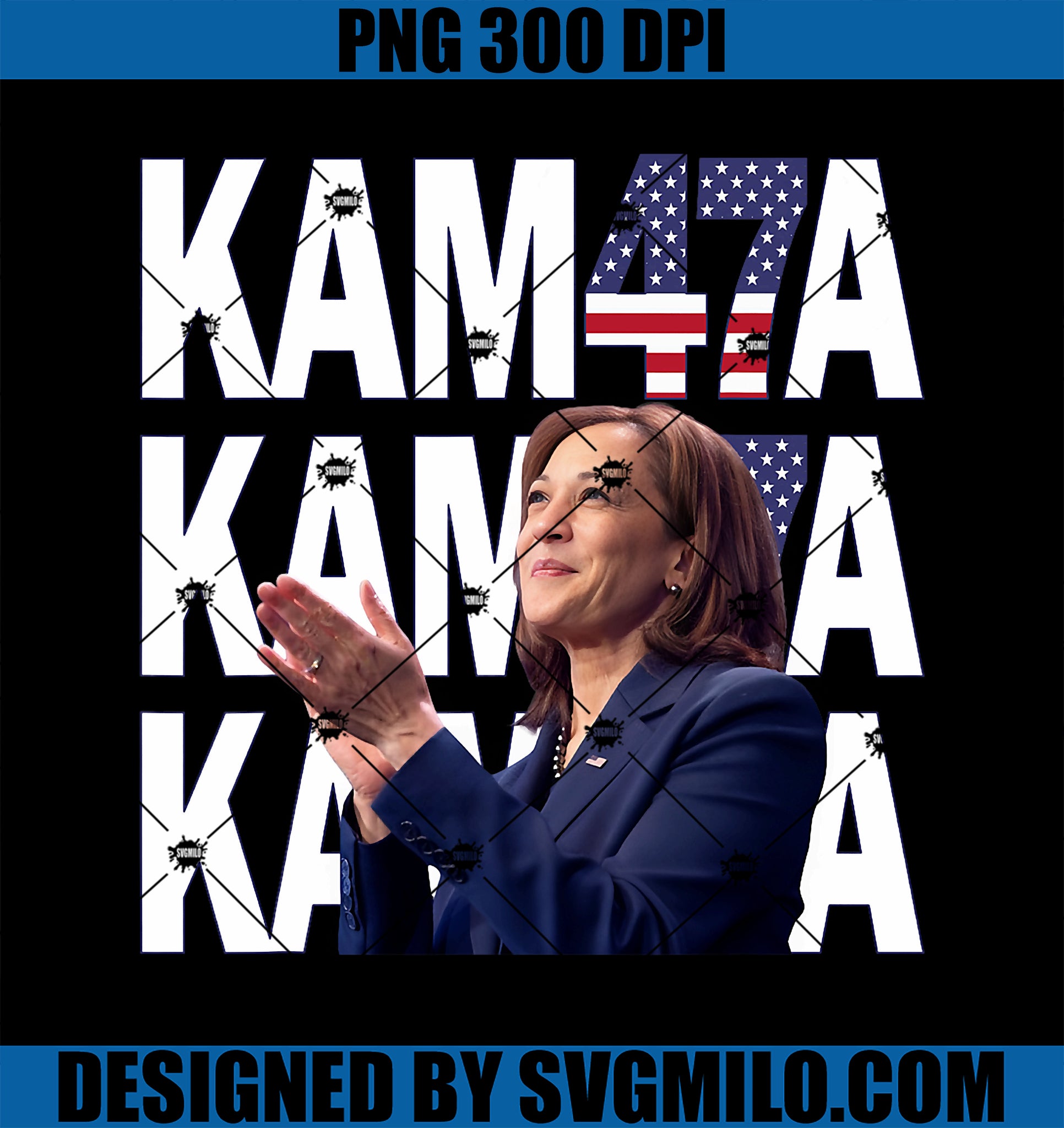 Kamala Harris 47th President Of USA PNG