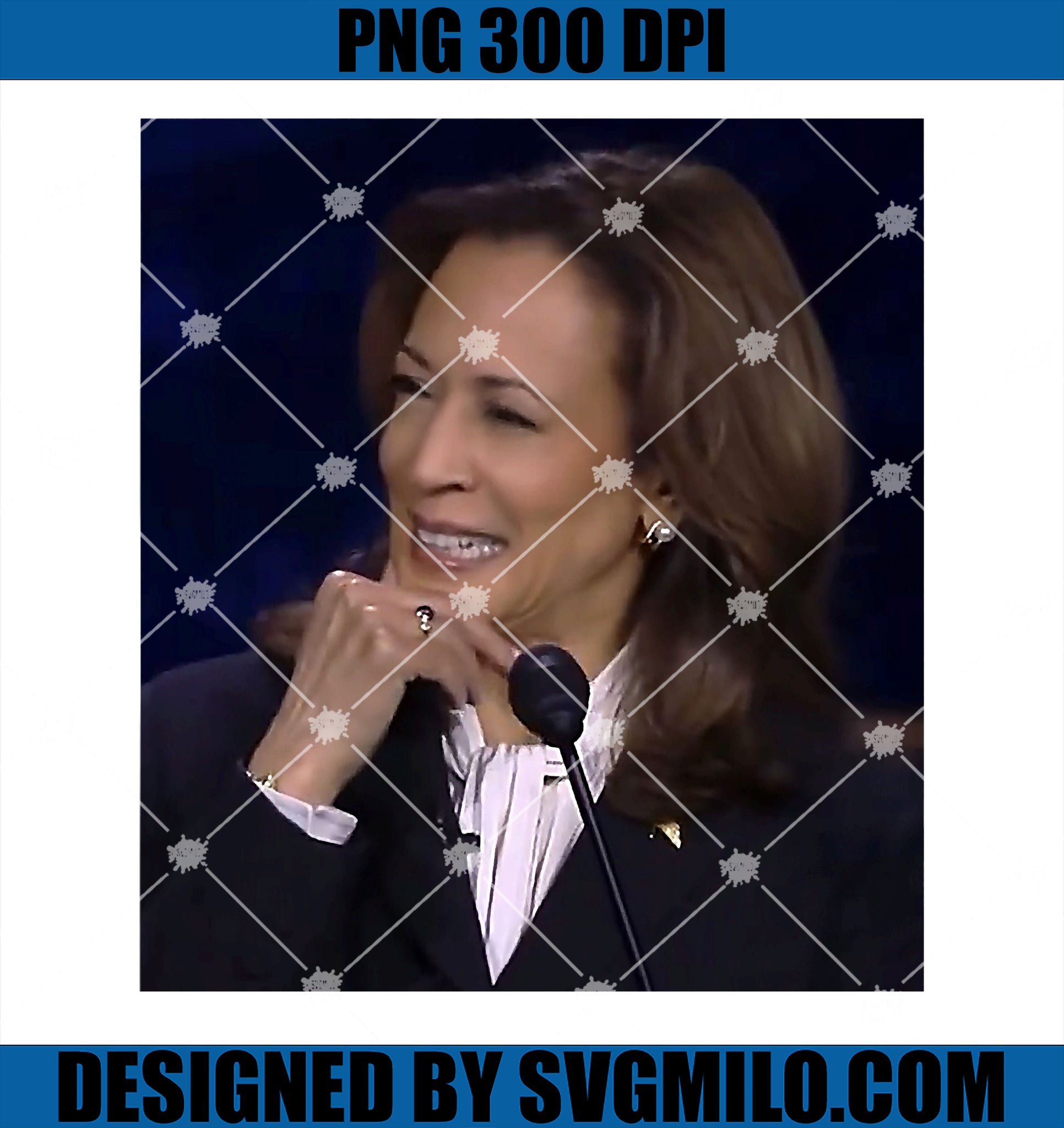 Kamala Harris Confident Smile PNG, Debate 2024 Political PNG