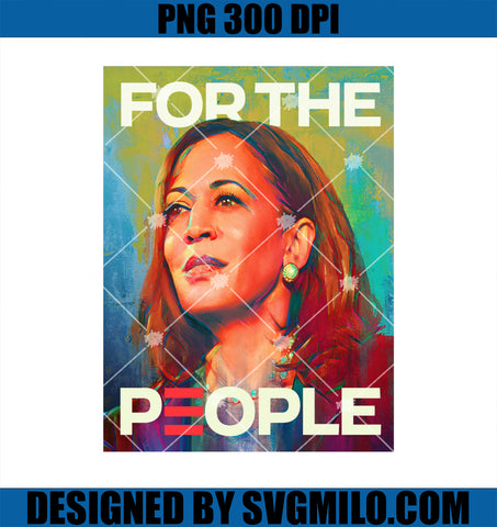 Kamala Harris PNG, For The People PNG