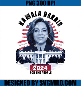 Kamala Harris 2024 PNG, Vote Kamala Harris PNG