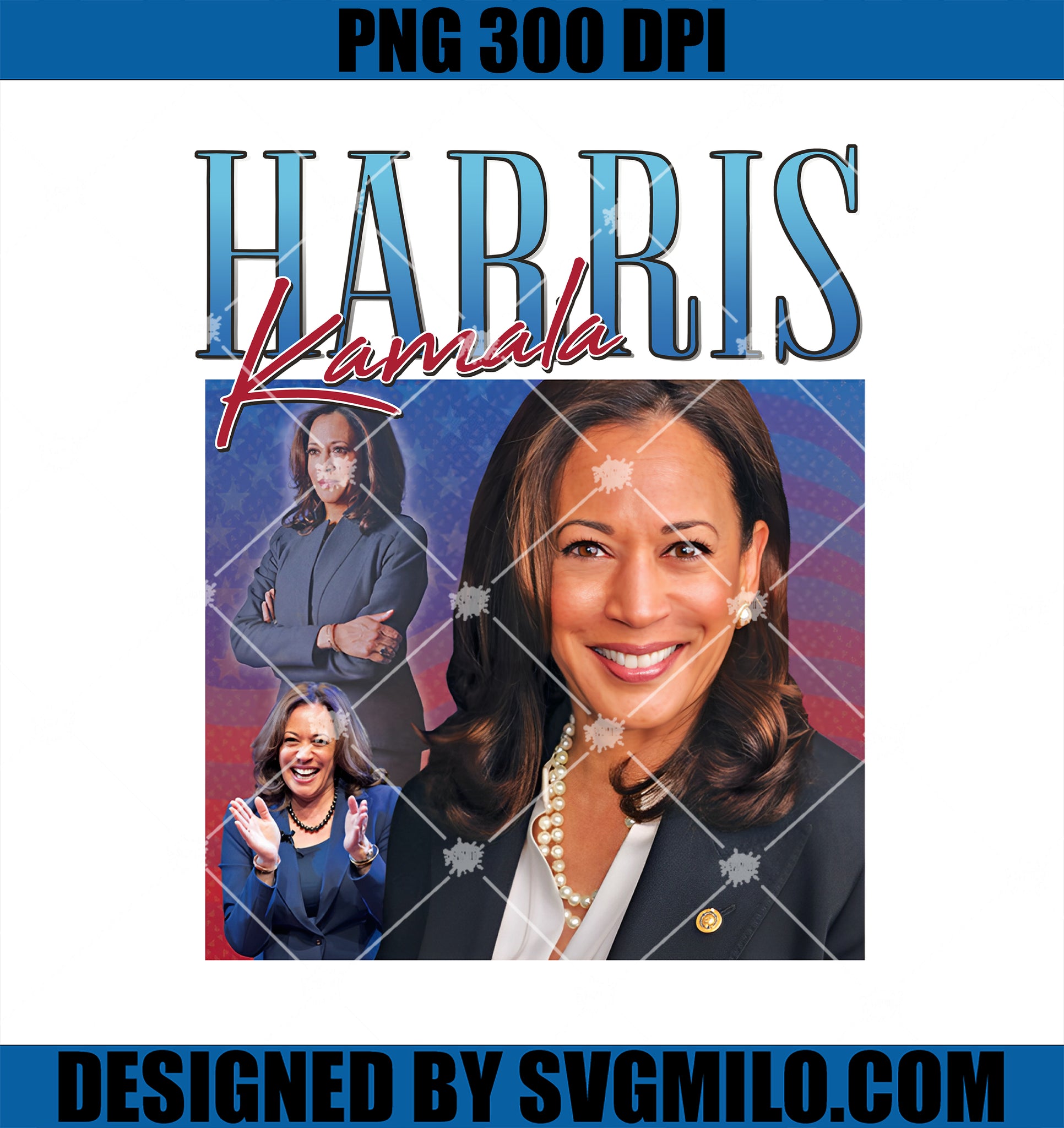 Kamala Harris PNG, Vote Kamala Harris PNG