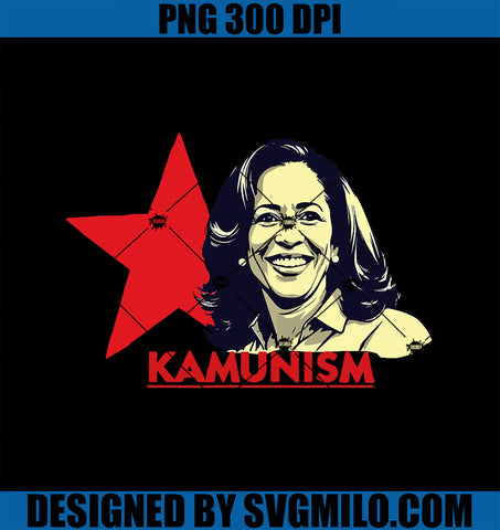 Kamunism Kamala Harris 2024 Elections Funny Trend PNG