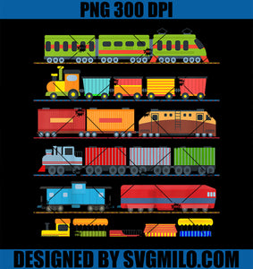 Kids Trains Railway Locomotive PNG