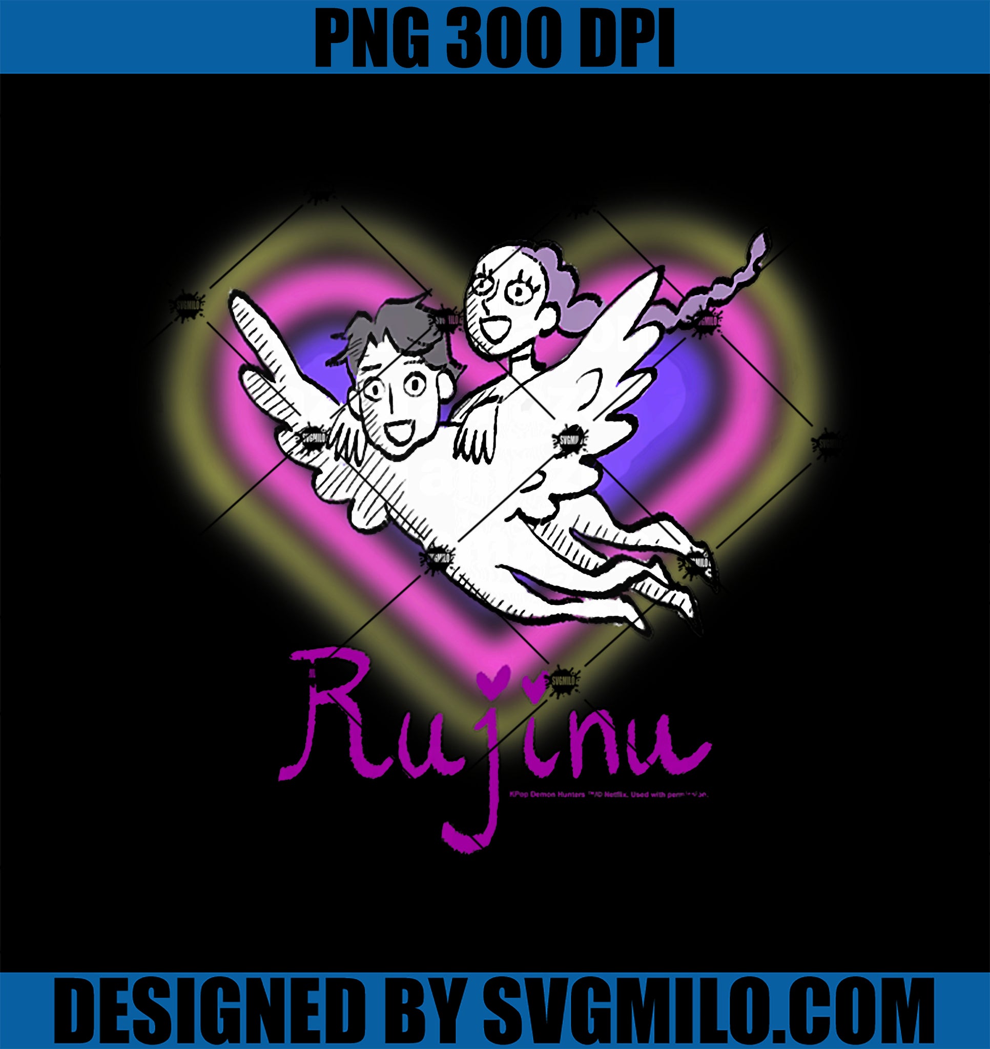 Kpop Demon Hunters PNG, Halloween Rujino Chip Jinu And Rumi PNG