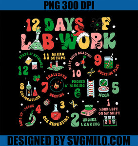 Lab Tech Christmas Medical Lab Science Lab Technician PNG