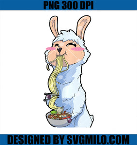 Lama Ramen Kawaii PNG