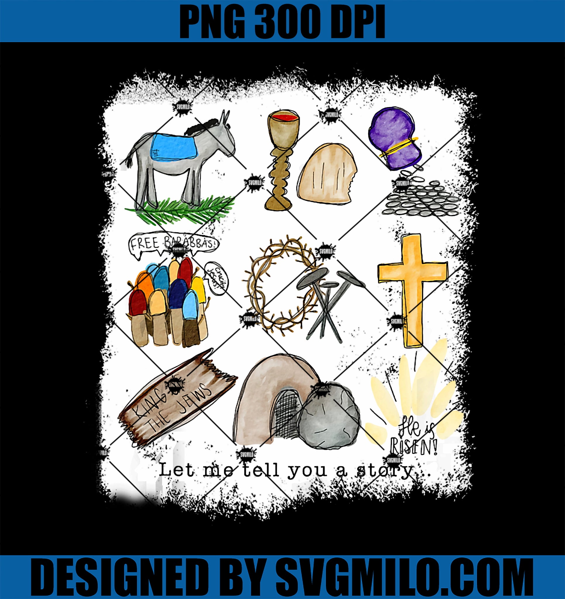 Let Me Tell You A Story Jesus Christ Religious Easter Day PNG