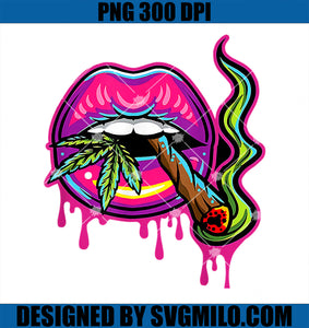 Lips Sexy Smoker Blunt Weed Teeth Marijuana Leaf 420 PNG